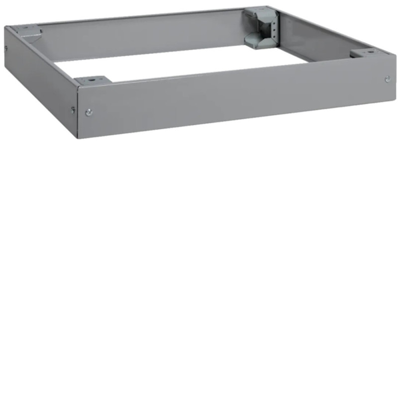 Socle quadro evo H100 pour cellule P600xL450mm Gris poussière - Hager - FN440E