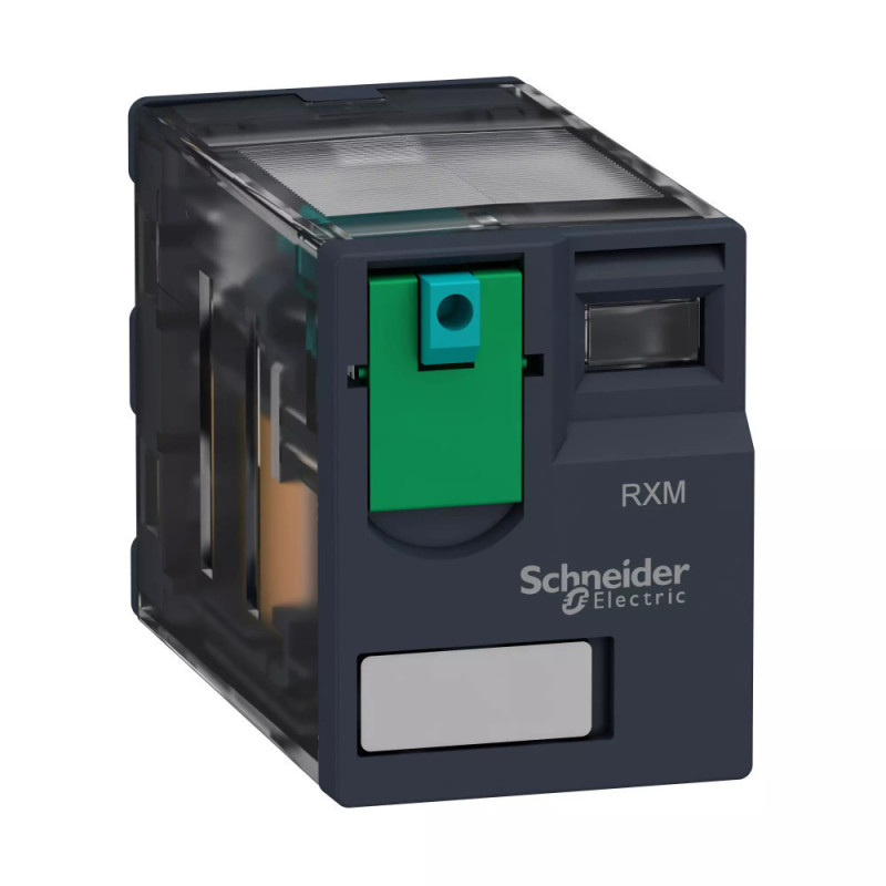 Relais miniature - embrochable - test - 4OF - 6A - 48VDC Harmony Relay RXM Schneider Electric - RXM4AB1ED