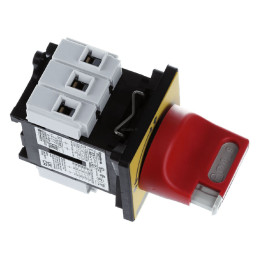Interrupteur - sectionneur - 3P - 690V 12A - poignée rouge cadenassable TeSys VCF Schneider Electric - VCF02