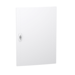 Porte pleine RAL9003 pour coffret saillie 4 rangées 24 modules PrismaSeT XS Schneider Electric - LVSXDP424