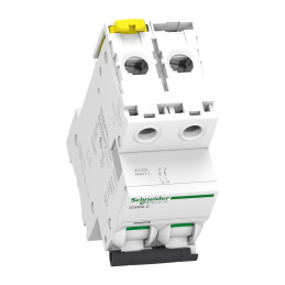 Disjoncteur Acti9 iC60N - 2P - 32A - Courbe C - 400Vca - 6000A/10kA Schneider Electric - A9F77232
