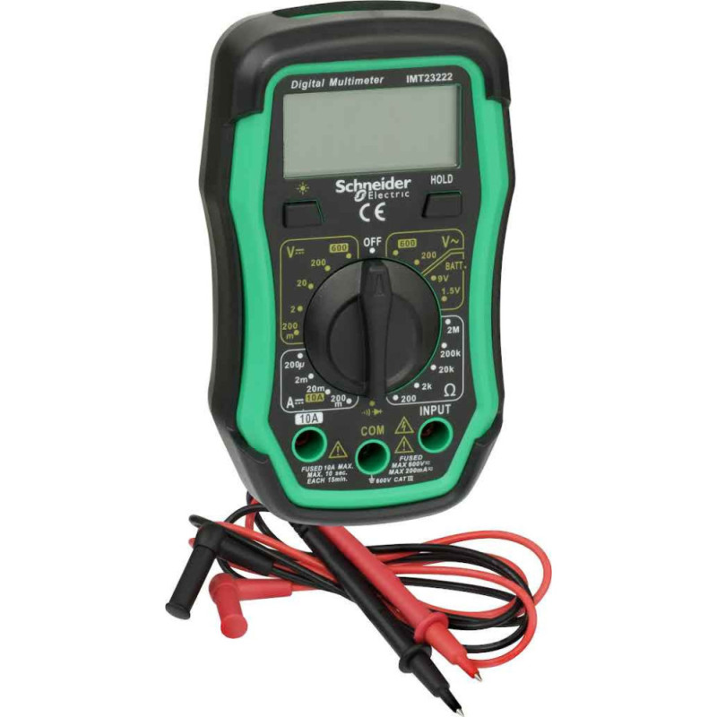 Multimètre numérique Thorsman - Cat III - 600V - Schneider Electric - IMT23222