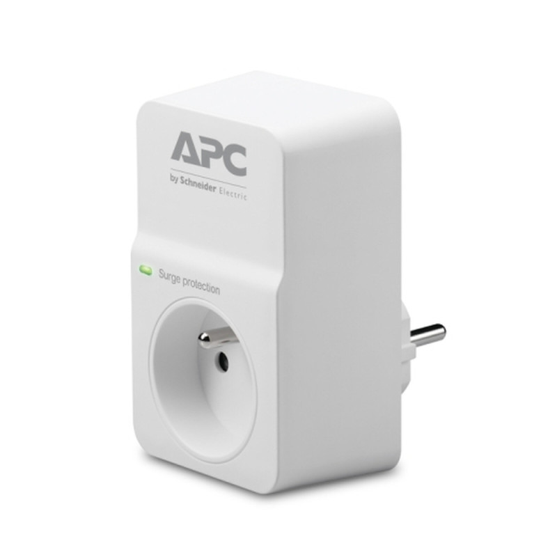Prise ondulée - Parasurtenseur 1 Prise 10A 230V APC Schneider Electric - PM1W-FR