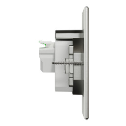 Prise de sol XS IK08 IP44 - 2P+T - carrée métal Unica System+ Schneider Electric - INS52102 Prise de sol XS IK08 IP44 - 2P+T - carrée métal Unica System+ Schneider Electric - INS52102