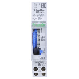 Interrupteur horaire électroméca. - 24H - 1 canal - avec réserve de marche - Acti9 IH Schneider Electric - 15336