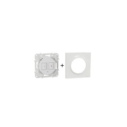 Dismatic – Interrupteur 20a 250v avec griffes et plaque de finition Odace Schneider Electric - S520620
