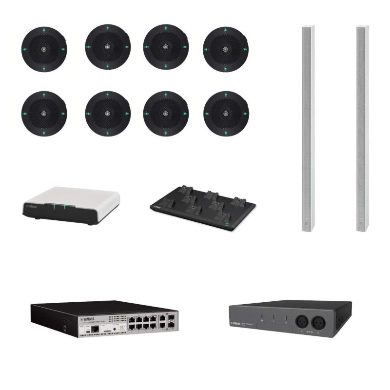 Yamaha Adecia - kit audioconférence avec micros sans fil et haut-parleurs