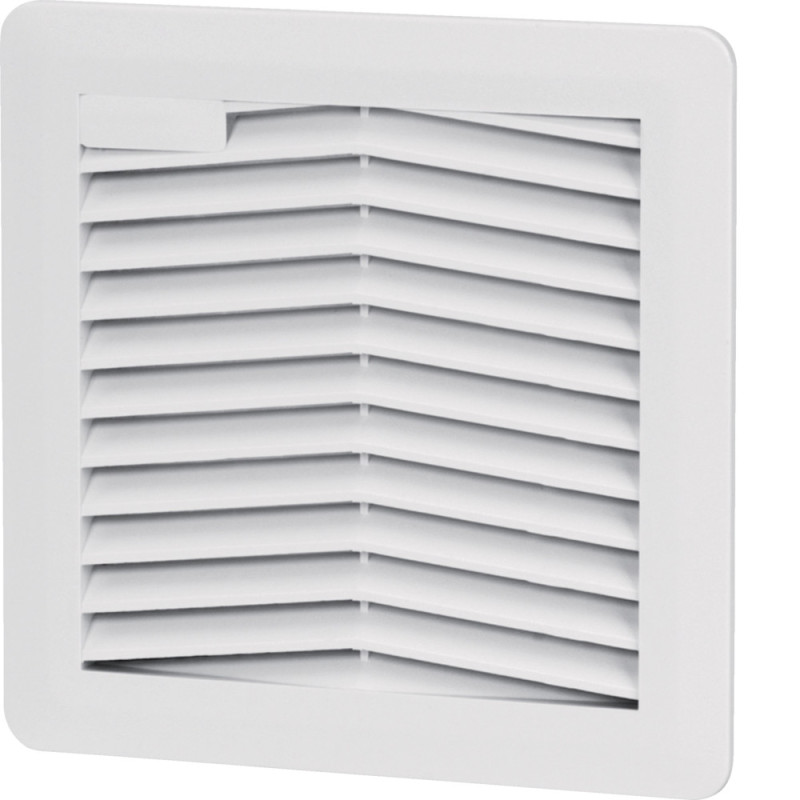 Grille de ventilation quadro+ IP54 h 250mm l 250mm p 31mm - Hager - FL224Z