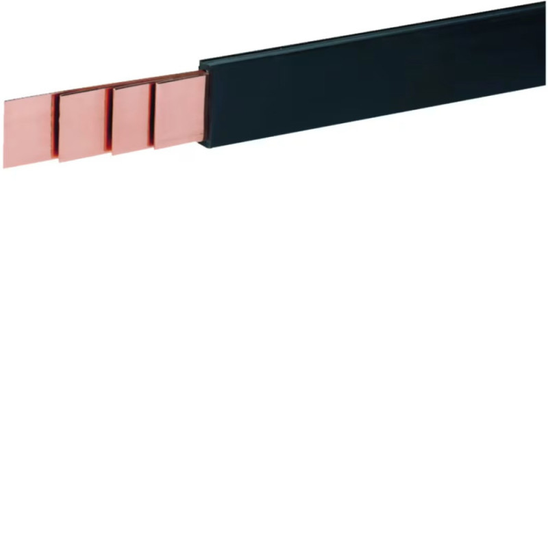 Barre Cu gaine souple 40X8 1040A longueur 2000 - Hager - UM92VE