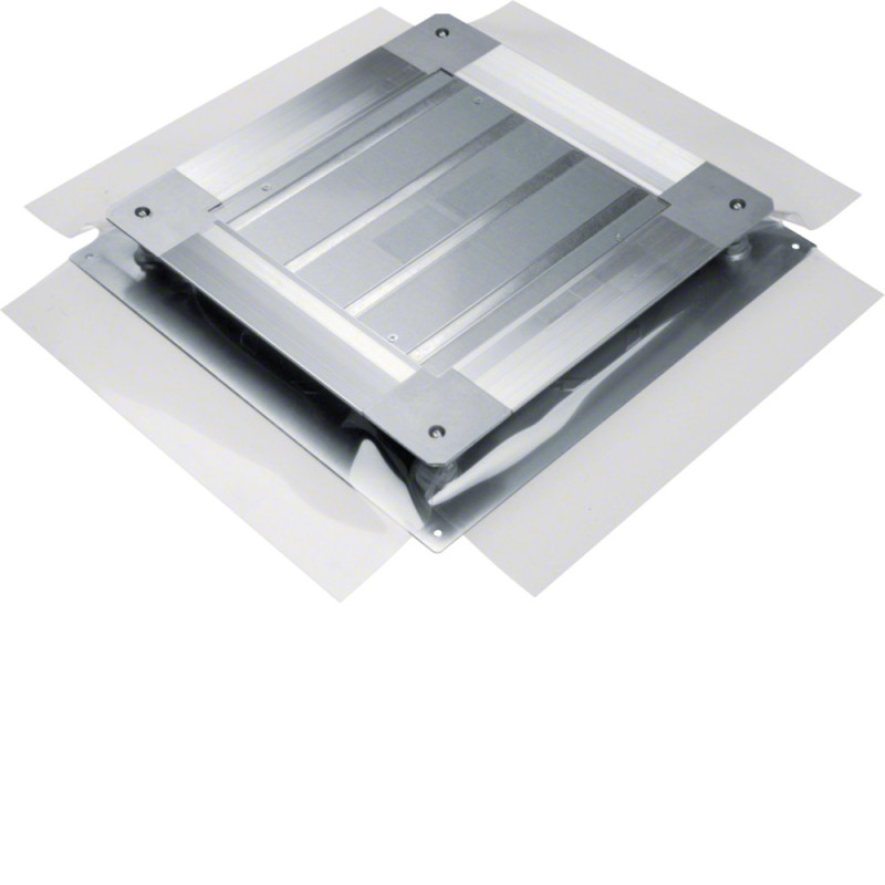 Boîte de jonction acier 290 mm avec jupes pour hauteur de chape 50-80 mm - Hager - UDB2050080