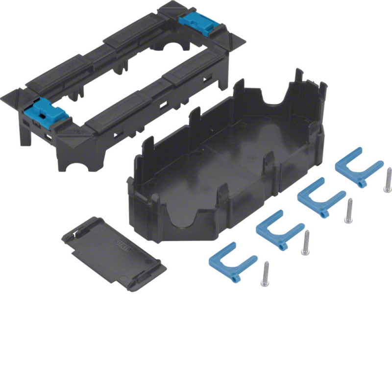 Support d'appareillage pour boîte de sol 6 modules - Hager - GTVR300