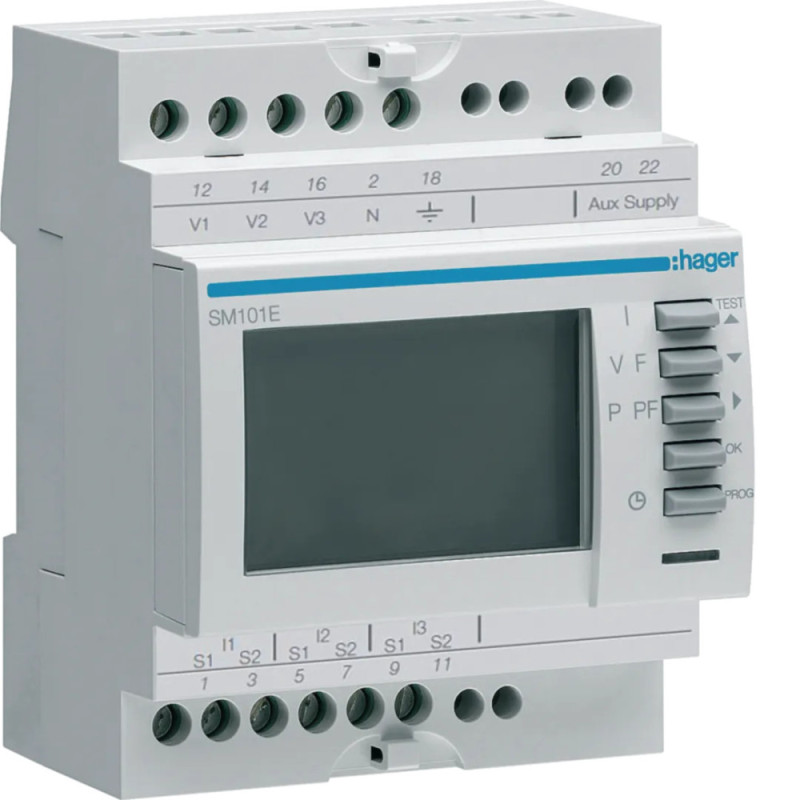 Centrale de mesure modulaire - Hager - SM101E