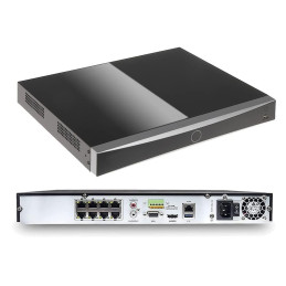 Enregistreur vidéo NVR AcuSense 4K à 8 canaux 1U Hikvision - DS-7608NXI-I2/S
