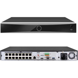 Enregistreur vidéo NVR AcuSense 4K 16 canaux 1U de la série K Hikvision - DS-7616NXI-K2
