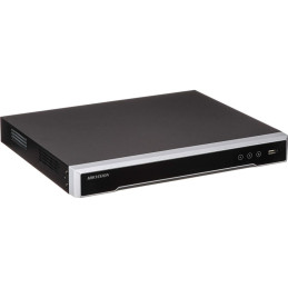 Enregistreur vidéo NVR 16 canaux 1U 16 PoE 4K Hikvision - DS-7616NI-Q2/16P