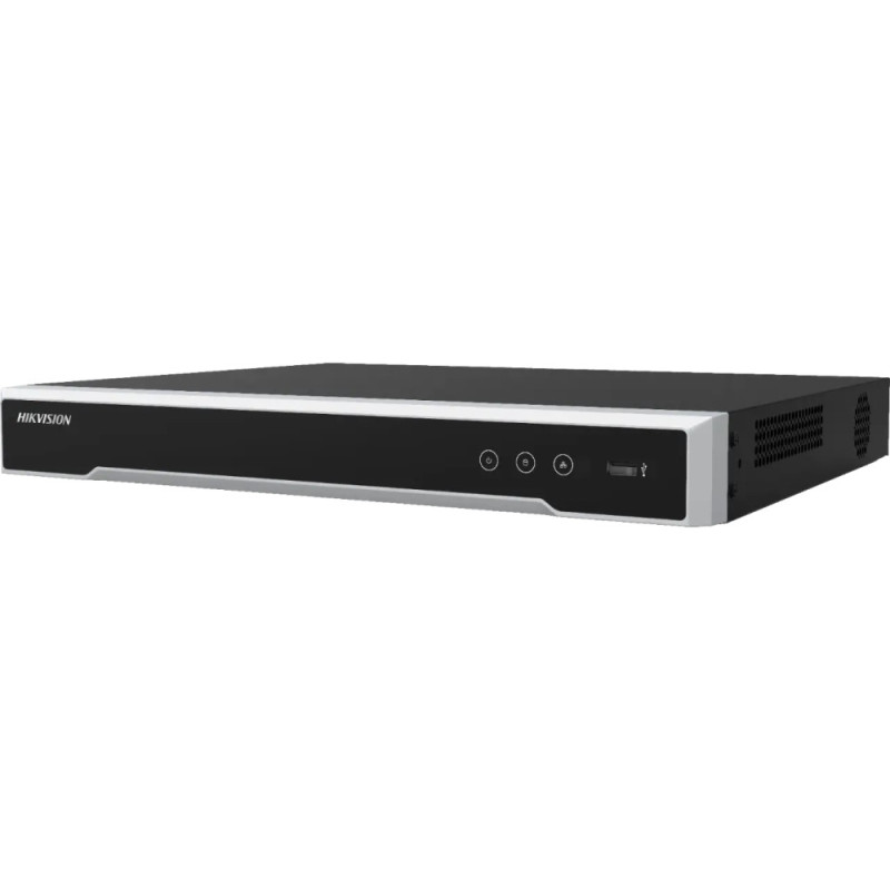 Enregistreur vidéo NVR 16 canaux 1U 16 PoE 4K Hikvision - DS-7616NI-K2/16P