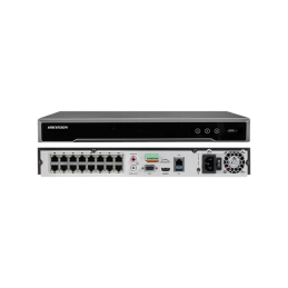 Enregistreur vidéo NVR 16 canaux 1U 16 PoE 4K Hikvision - DS-7616NI-K2/16P