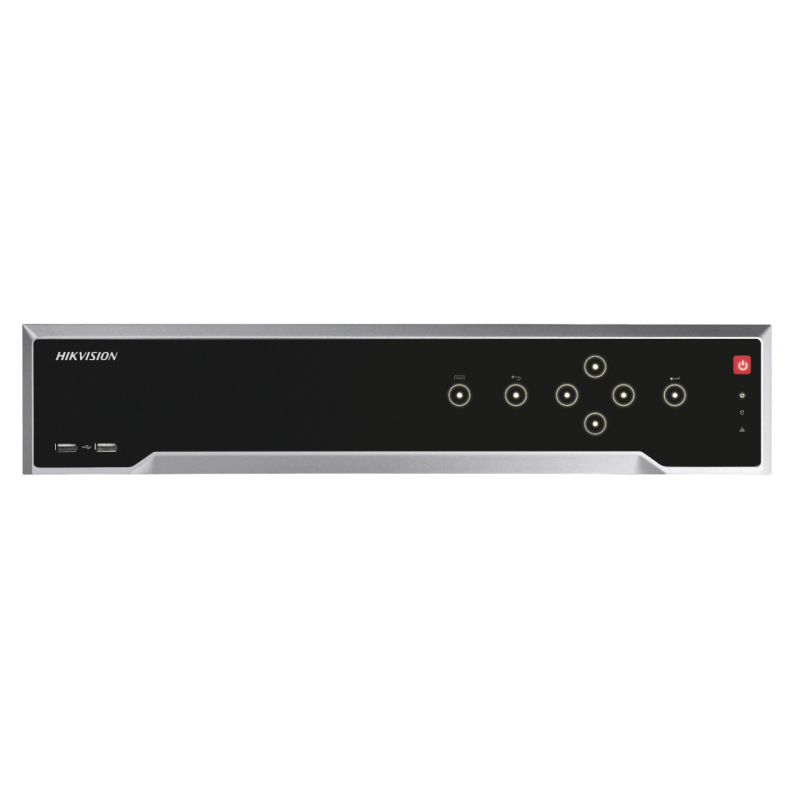 Enregistreur vidéo NVR 16 canaux à large bande passante avec 16x PoE Hikvision - DS-7716NI-I4/16P