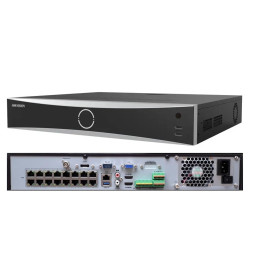 Enregistreur vidéo NVR AcuSense 4K 32-ch 1U 16 POE Hikvision - DS-7732NXI-I4/16P/S