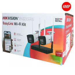 Caméras IP en Kit NVS WiFi à deux modules 4MP H.265 Hikvision - NKS424W0H