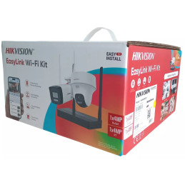 Kit NVS WiFi 4MP H.265 (caméra principale + caméra tourelle) Hikvision - NKS424W02H