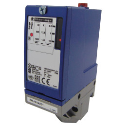 Pressostat - 10bar - écart fixe 1 seuil - 1 OF OsiSense XML-A Schneider Electric - XMLA010A2S11