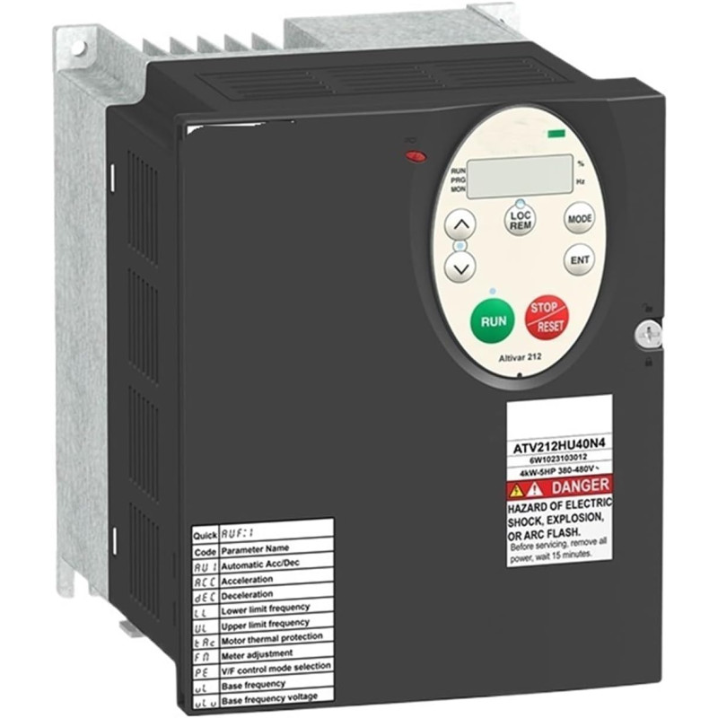 Variateur de vitesse - 3ph - 5,5kW - 7,5hp - 480V - CEM - IP21 Altivar - ATV212 Schneider Electric - ATV212HU55N4