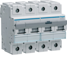 Disjoncteur 4P 50kA C-50A 6M - Hager - HMX450