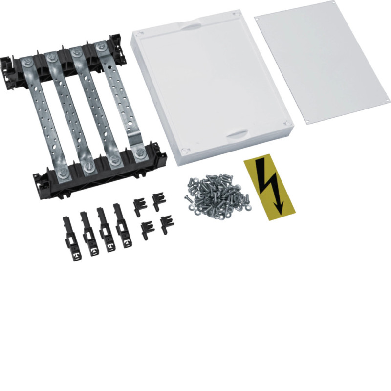 Unité d'équipement jeu de barre 4P 400A H300xL250mm pour univers - Hager - UE21D3