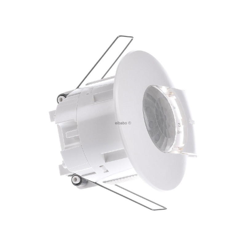 Détecteur de présence plafond encastré 1 voie 360° Blanc monobloc - Hager - EE815