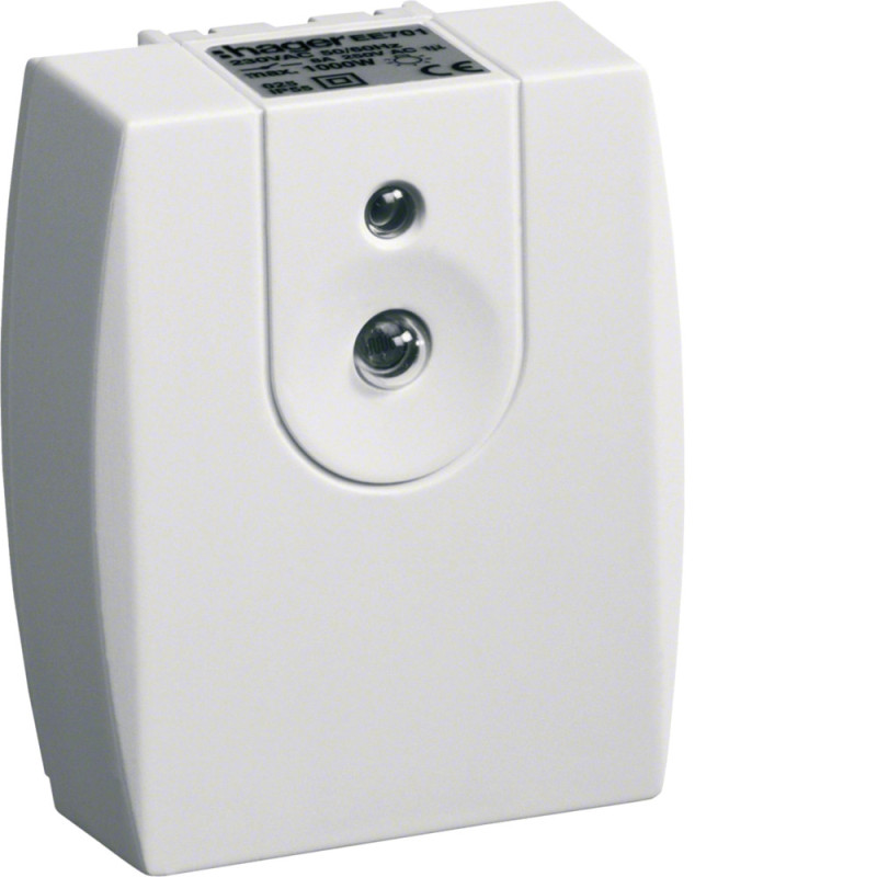Interrupteur crépusculaire compact basic 8A - Hager - EE701