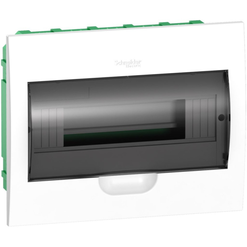 Boîtier modulaire Armoire encastrée 12 modules - porte fumée - avec borniers E/N - Easy9 Schneider Electric - EZ9E112S2F