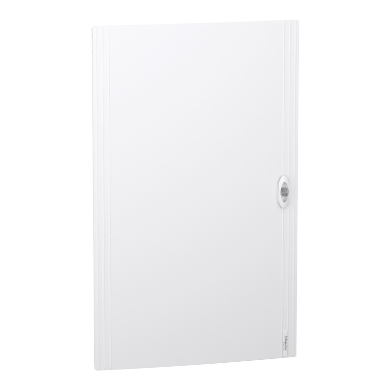 Porte pleine RAL9003 pour coffret saillie 5 rangées 24 modules PrismaSeT XS Schneider Electric - LVSXDP524