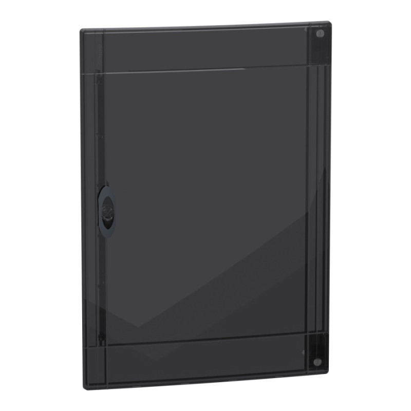 Porte fumée RAL9003 pour coffret encastré 3 rangées 18 modules PrismaSeT XS Schneider Electric - LVSXDS318