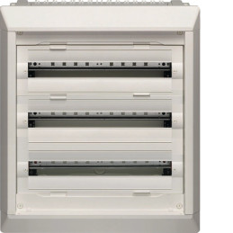Coffret de distribution vegaD encastrée, 3 rangées 72 modules 687x600x150mm - Hager - FU32DN