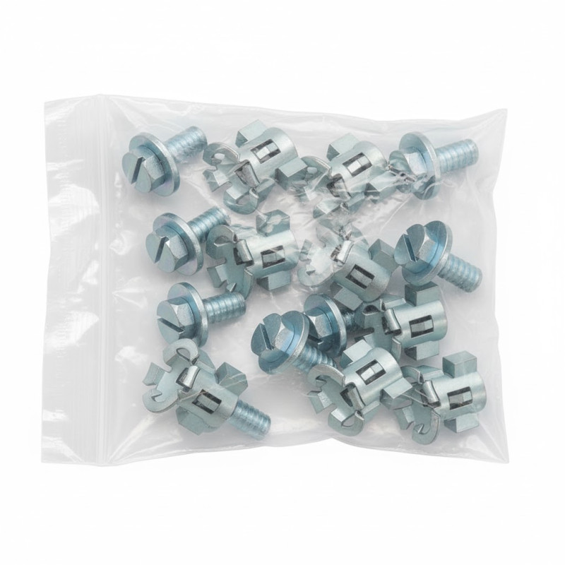 Vis et écrous à oreille pour montage ossature - Lot de 20 PrismaSeT P Schneider Electric - LVS08921