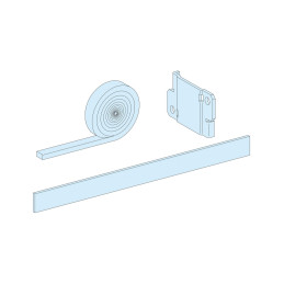 Kit association double profond. vis plaque assemblage joint PrismaSeT P Schneider Electric - LVS08719