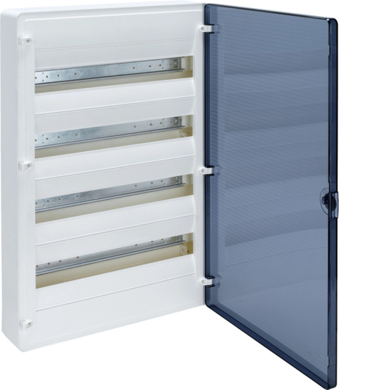 Coffret saillie 72 M porte transparent - Hager - VS418TF