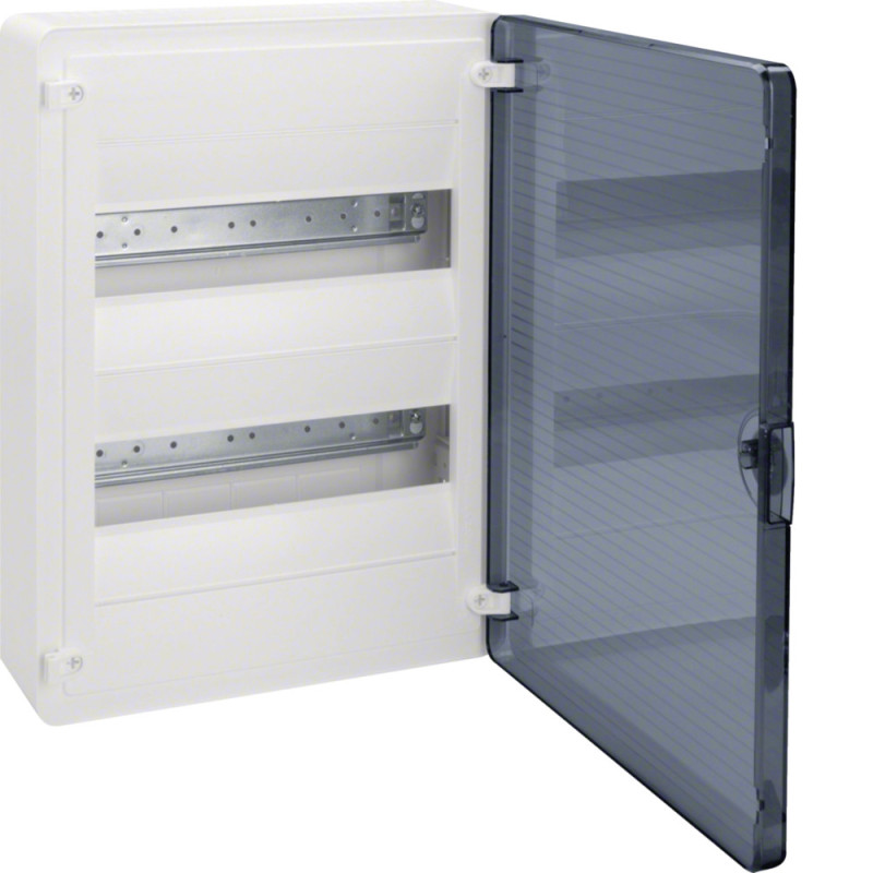 Coffret saillie 24 M porte transparent - Hager - VS212TF