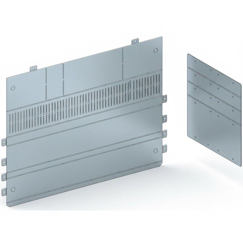 Capot raccordement avant NS1600 vertical - fixe PrismaSeT P Schneider Electric - LVS04851