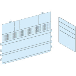 Capot raccordement avant NS1600 vertical - fixe PrismaSeT P Schneider Electric - LVS04851