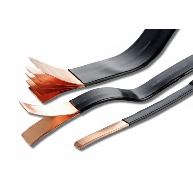 Barre souple isolée - 32x6mm - L 1800mm, PrismaSeT G Schneider Electric - LVS04752