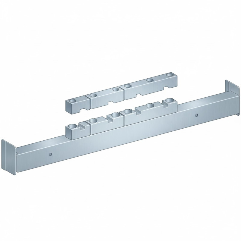 Support barres raccordement arrière - entraxe 70 PrismaSeT P Schneider Electric - LVS04693