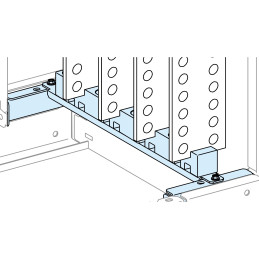 Support de calage jeu de barres vertical latéral - LGYE ou BS 5/10mm PrismaSeT P Schneider Electric - LVS04663
