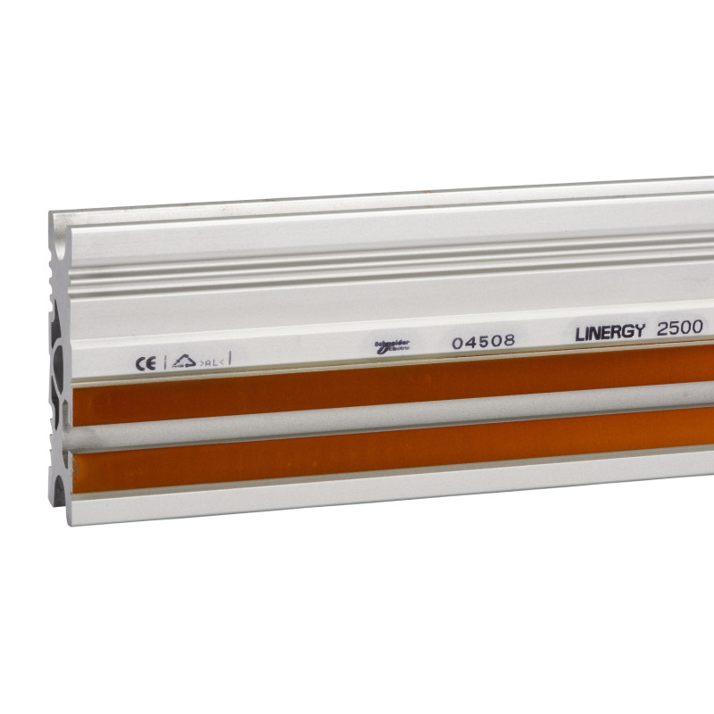 Profilé jeu de barres horizontal - 2500A - L 2000mm, Linergy LGYE Schneider Electric - LVS04566