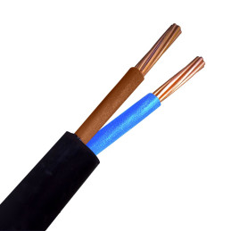Câble Electrique Rigide R2V - RO2V - HG1000 - U-1000 R2V 2G6mm² M/B - Plasticable