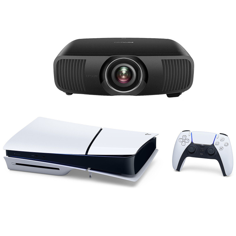 Epson EH-LS12000B + Sony PlayStation 5 Slim