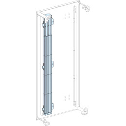 Jeu de barres isolées - 160 A 4P - L1000 mm (Powerclip) Linergy BW Schneider Electric - LVS04121