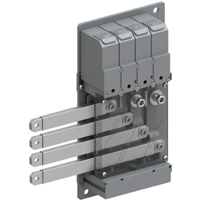 Raccordement arrivée reporté en gaine NS630 PrismaSeT G Schneider Electric - LVS04076