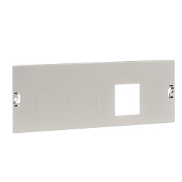 Plaque avant Plastron NSX100/250-4M-4P-L650-socle horizont.-Cde maneton PrismaSeT P Schneider Electric - LVS03606
